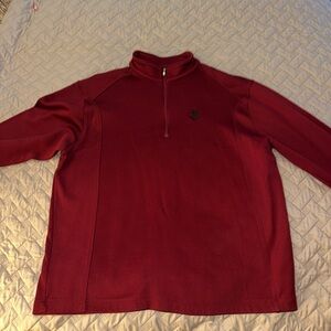 Nike Men's Burgundy Half-Zip Pullover